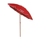 ガーデンハウス UVカットパラソル200cm(ワイン)