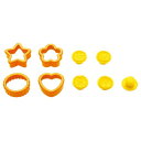 アンパンマン クッキー型(ぬき型4個・押し型4個入)