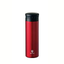 cococafe (ココカフェ)真空二重マグ300ml レッド 軽量モデル