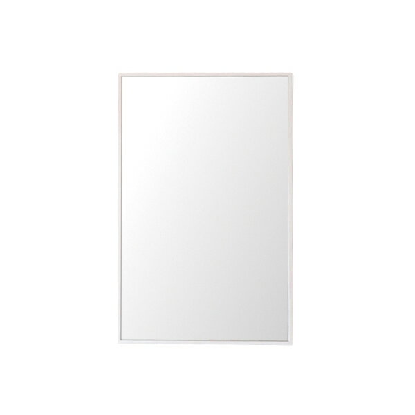 細枠ウォールミラー(47×82) WH [2]