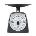 アナログクッキングスケール 1kg ダークグレー