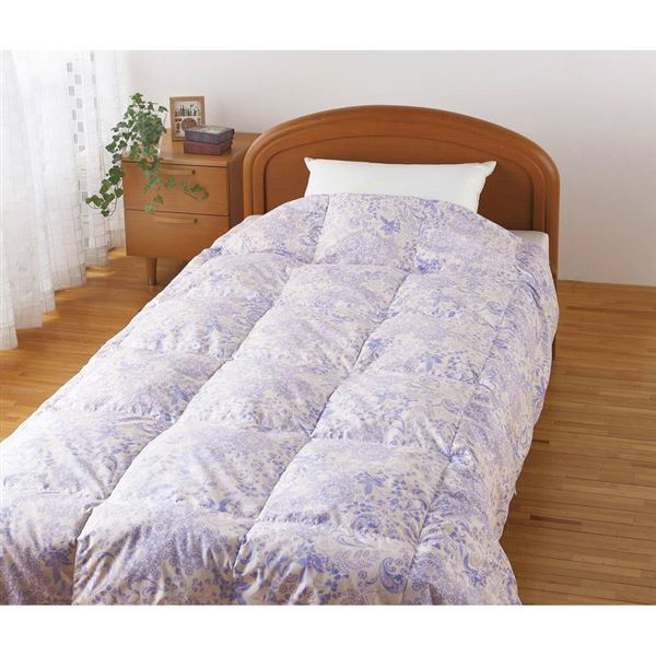 西川 洗えるダウンケット YE02025200PR パープル