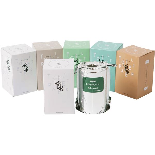 【単品・指定不可】 10年保証備蓄用トイレットペーパー ログログ MST-201 ※2週間前後かかる場合あり