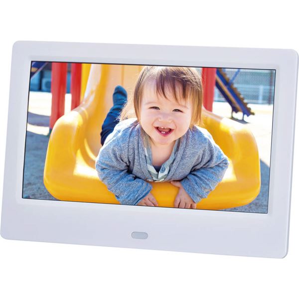 7型 デジタルフォトフレーム GH-DF7T-WH ホワイト