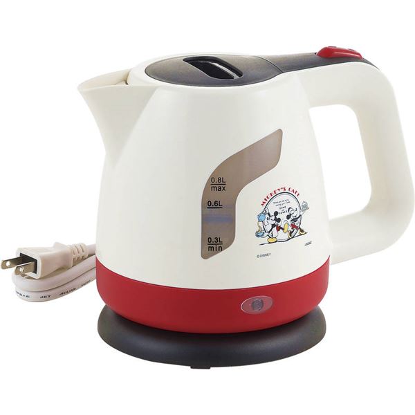 ミッキー＆ミニー 電気ケトル0.8L MM-207