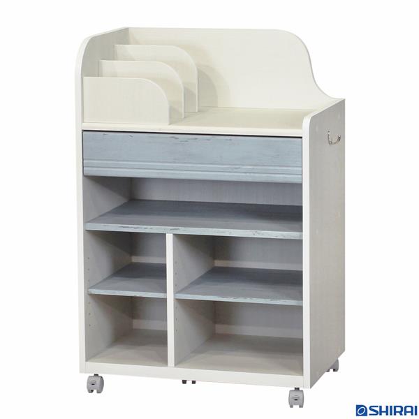 ランドセルラック（深型タイプ）　ランドキッズ　[LAK-9565W WH]