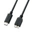 掠ץ饤 USB3.1 Gen2 Type-C-microB֥ʥ֥å1m [KU31-CMCB10]