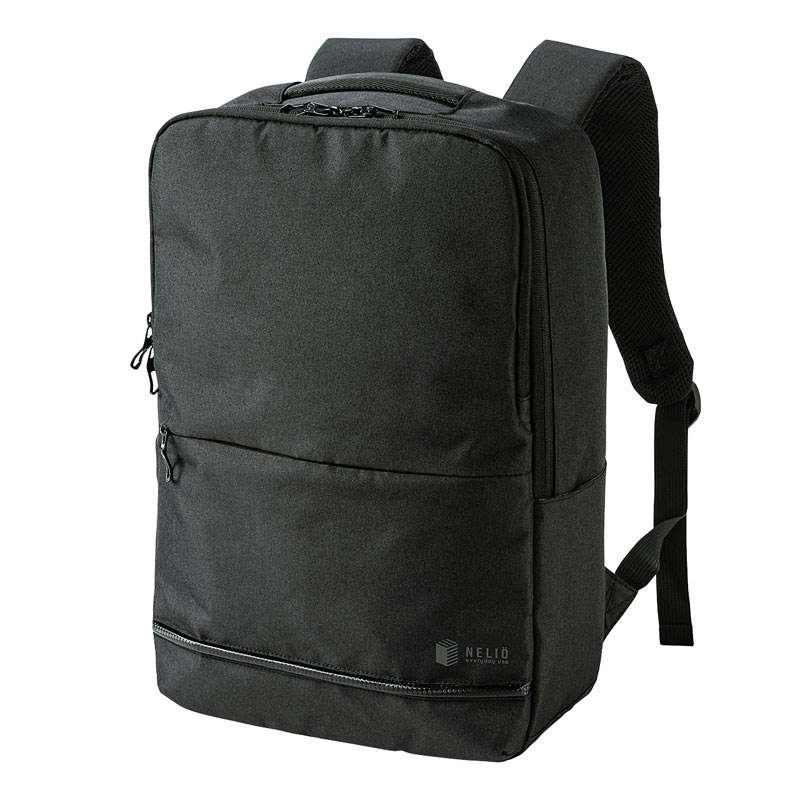 カジュアルPCバックパック（15.6インチワイド対応・ブラック） [BAG-BP16BK](2)