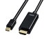 ߥDisplayPort-HDMIѴ֥롡HDRбʥ֥å1m [KC-MDPHDRA10]