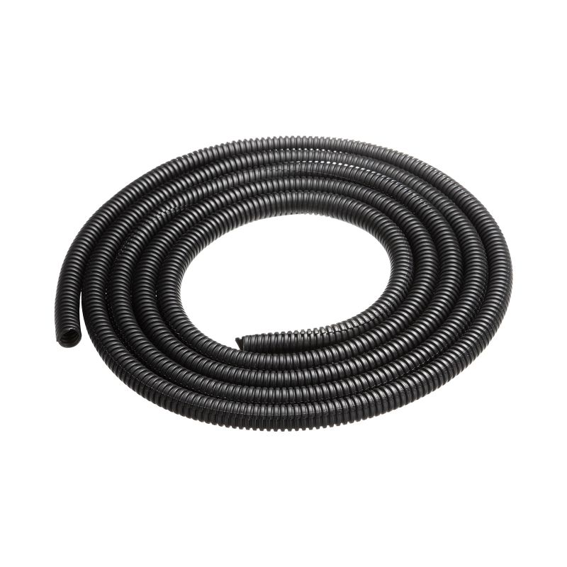 コルゲートチューブ（ブラック・2m巻き・内寸直径7.4mm） [CA-302]