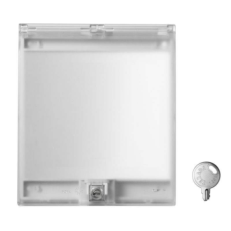 透明コンセントカバー（鍵付き） [TAP-KJCV3]