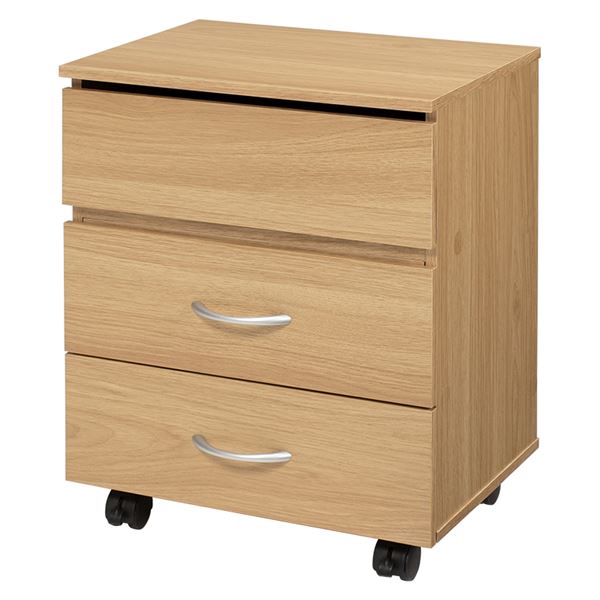 コスメワゴン　RUD-1830 ナチュラル【RUD-1830-NA】