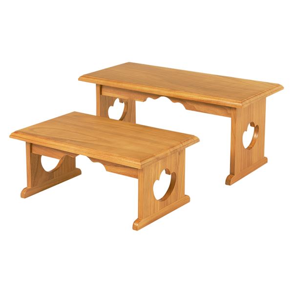 供物台2点セット　MT-6757-58 ナチュラル【MT-6757-58LBRS】