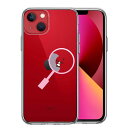 iPhone13mini 側面ソフト 背面ハード ハイブリッド クリア ケース よく見たら パンダ トレーニング中 単品