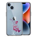 iPhone14 側面ソフト 背面ハード ハイブリッド クリア ケース スノーボード フリースタイル 単品
