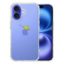 iPhone16 側面ソフト 背面ハード ハイブリッド クリア ケース カメレオン 爬虫類 単品