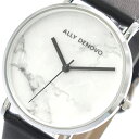 アリーデノヴォ ALLY DENOVO 腕時計 レディース 36mm AF5005-1 CARRARA MARBLE クォーツ ホワイト ブラック ホワイト