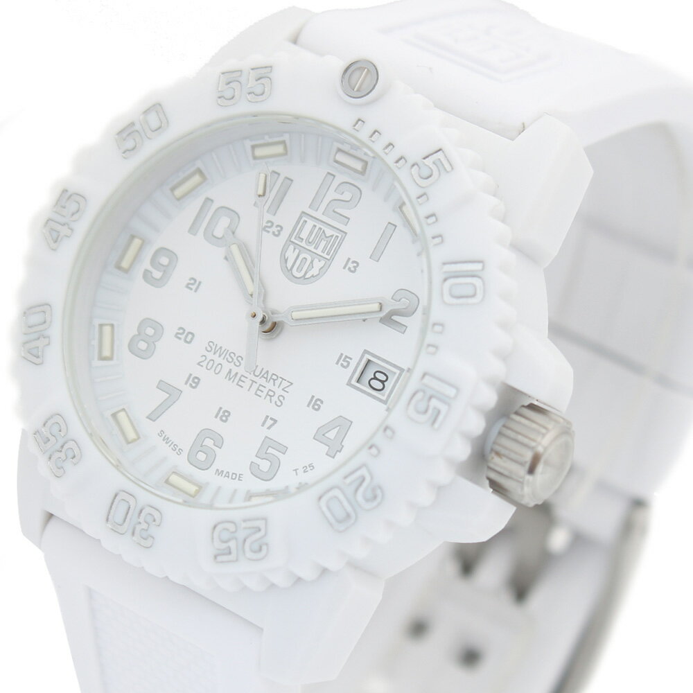 ルミノックス ルミノックス LUMINOX ネイビーシールズ レディース 腕時計 7057 7057-whiteout クオーツ ホワイトアウト