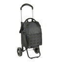ヴァレンチノビスカーニ VALENTINO VISCANI ショッピングカート メンズ レディース 15186-6H 折りたたみ ショッピングカート ブラック