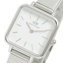 ダニエルウェリントン DANIEL WELLINGTON 腕時計 QUADRO STUDIO 22 DW00100521 クアドロ ホワイト シルバー