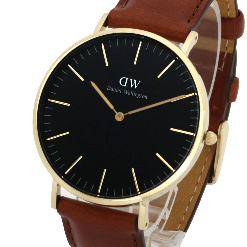ダニエルウェリントン メンズ腕時計 ダニエルウェリントン DANIEL WELLINGTON CLASSIC ST MAWES DW00100543 腕時計 ユニセックス ブラック クオーツ