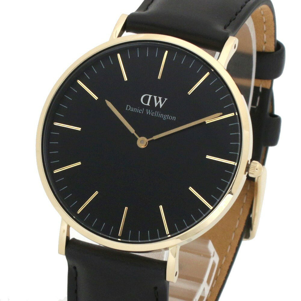 ダニエルウェリントン メンズ腕時計 ダニエルウェリントン DANIEL WELLINGTON CLASSIC SHEFFIELD DW00100544 腕時計 ユニセックス ブラック クオーツ