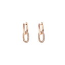 ダニエルウェリントン DANIEL WELLINGTON Crystal Link EarRings RG ピアス DW00400576 レディース ローズゴールド