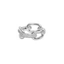 ダニエルウェリントン DANIEL WELLINGTON Crystal Link Ring 66 S リング DW00400622 レディース メンズ 25号 シルバー