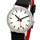 モンディーン MONDAINE Classic Pure A6583032316OMV 腕時計 メンズ レディース ホワイト クオーツ アナログ
