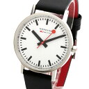 モンディーン MONDAINE Classic A6603031411SBBV 腕時計 メンズ レディース ホワイト クオーツ アナログ