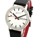 モンディーン MONDAINE Classic Day Date A6673031411SBBV 腕時計 メンズ レディース ホワイト クオーツ アナログ