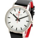 モンディーン MONDAINE Classic A6603036016SBBV 腕時計 メンズ レディース ホワイト クオーツ アナログ
