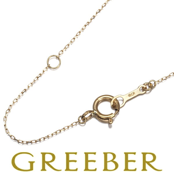 Rakuten - カットアズキ チェーンネックレス 40cm K18YG Necklace【中古】GENJ