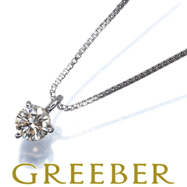 White - ★ポイント5倍対象商品★ TASAKI タサキ ネックレス ダイヤ ダイヤモンド 0.30ct 一粒 K18WG Necklace【中古】BLJ