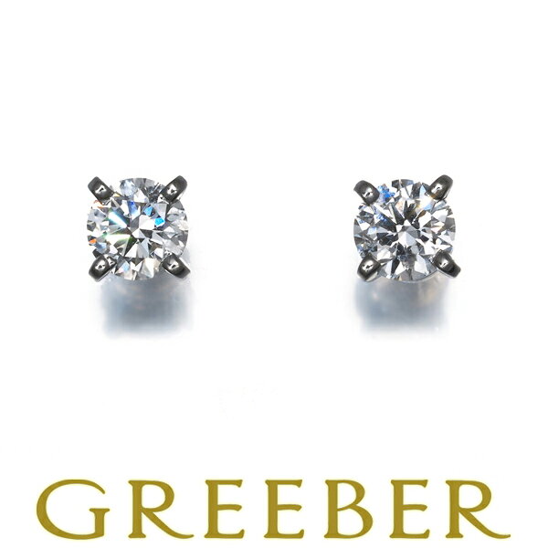 Cartier カルティエ ピアス ダイヤ ダイヤモンド 0.23ct/0.23ct E/F 3EX 1895 ソリテール Pt950 鑑定書 Pierce【中古】BLJ