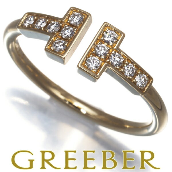 ★ポイント5倍対象商品★ Tiffany&Co. ティファニー リング ダイヤ ダイヤモンド Tワイヤー 10.5号 K18YG Ring 指輪 【中古】BLJのサムネイル