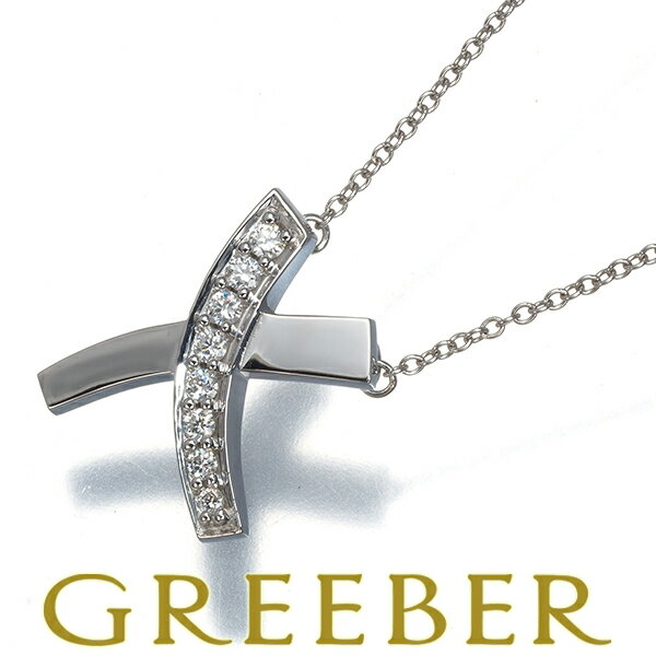 Rakuten - Tiffany&Co. ティファニー ネックレス ダイヤ ダイヤモンド グラフィティX キス K18WG Necklace【中古】BLJ