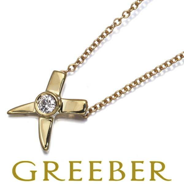 Rakuten - Tiffany&Co. ティファニー ネックレス ダイヤ ダイヤモンド グラフィティX キス K18YG Necklace【中古】BLJ