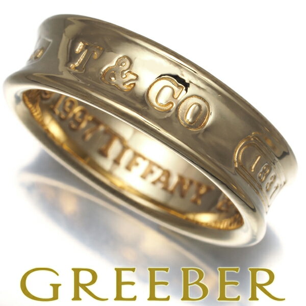 美品 ティファニー 1837 リング　18号 TIFFANY & Co. ティファニー 1837 リング 指輪 18号 シルバー925
