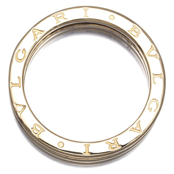 12日10時配布スタート！【要獲得！先着順最大6万円クーポン！】BVLGARI ブルガリ リング ダイヤ ダイヤモンド ビーゼロワン B-ZERO1 フルエタニティ 61号 K18YG Ring 指輪 【中古】BLJ
