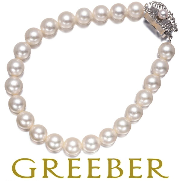 ★ポイント5倍対象商品★ TASAKI タサキ ブレスレット パール 真珠 7.0-7.3mm シルバー Bracelet【中古】BLJ