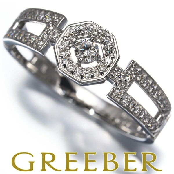 Rakuten - ヴァンドーム リング ダイヤ ダイヤモンド 0.25ct 15号 Pt950 Ring 指輪 【中古】BLJ/GENJ