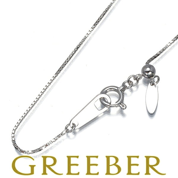 Rakuten - ★ポイント5倍対象商品★ ベネチアン チェーンネックレス K18WG Necklace【中古】GENJ