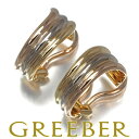 レア品 Cartier カルティエ イヤリング スリーカラー フープ K18YG/WG/PG Earrings【中古】BLJ