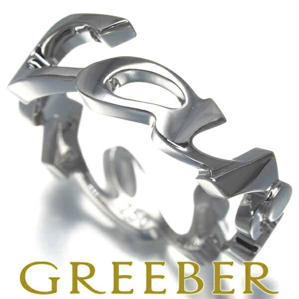 Cartier カルティエ リング シグネチャー 50号 K18WG Ring 指輪 【中古】BLJのサムネイル