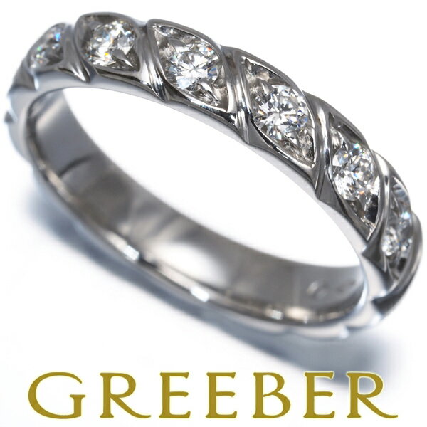 Rakuten - CHAUMET ショーメ リング ダイヤ ダイヤモンド トルサード 7P 8.5号 Pt950 Ring 指輪 【中古】BLJ