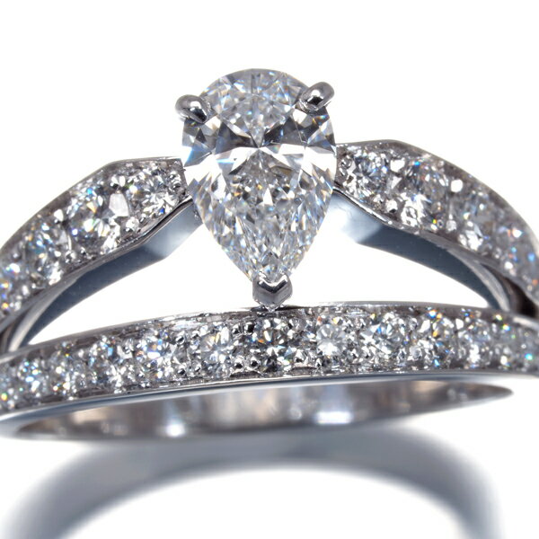 ★ポイント5倍対象商品★ 【要獲得！先着順最大3万円クーポン！】CHAUMET ショーメ リング ダイヤ ダイヤモンド 0.70ct ジョゼフィーヌ オーブプランタニエール ティアラ 12.5号 K18 鑑 Diamond Ring 指輪 【中古】BLJ