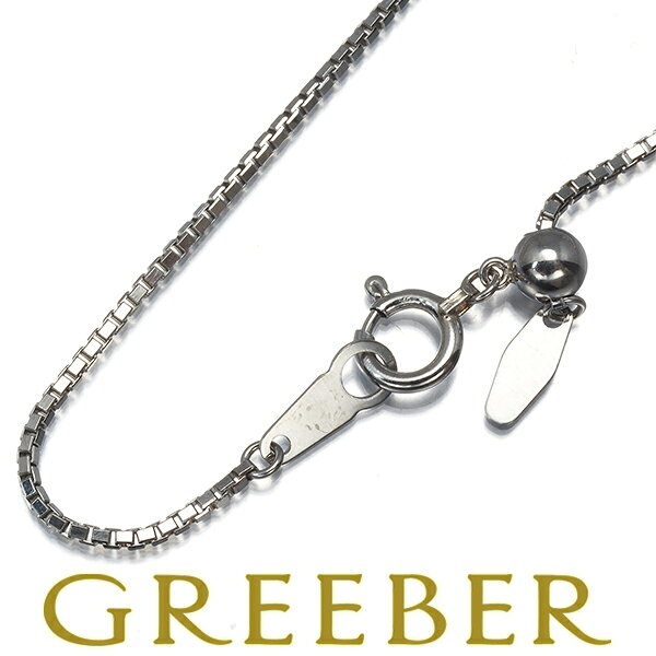 Rakuten - ベネチアン チェーンネックレス Pt850 44cm Necklace【中古】GENJ