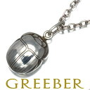 Georg Jensen ジョージジェンセン ネックレス スカラベ アニマル ロング シルバー 925 Necklace【中古】BLJ