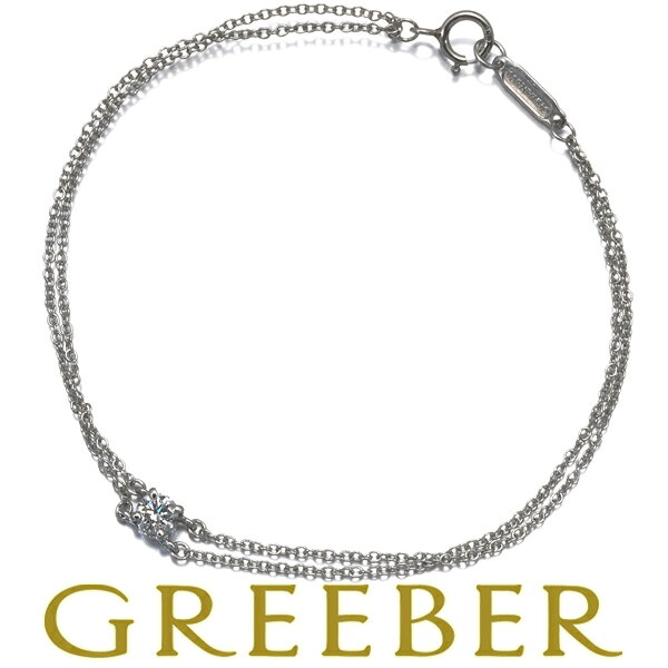 Rakuten - Tiffany&Co. ティファニー ブレスレット ダイヤ ダイヤモンド 0.15ct程 ソリティア Pt950 Bracelet【中古】BLJ